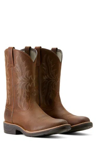 Ariat Ridgeback Round Toe Cowboy Boot In Multi