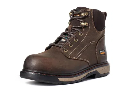 Ariat Riveter 6 Csa Waterproof Composite Toe Work Boot Women's Shoes Dark Brown: 6.5 C - Wide
