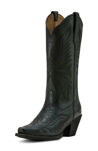 Ariat Round Up Collins Western Boot In Black