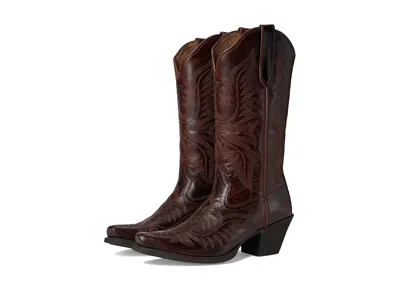 Ariat Round Up Collins Western In Brown