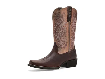 Ariat Round Up Cowboy Women's Boots Espresso: 7 B - Medium, Leather In Brown