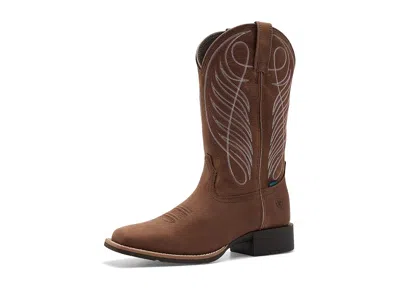 Ariat Round Up H2o Women's Boots Reliable Brown: 6.5 B - Medium, Leather In Multi