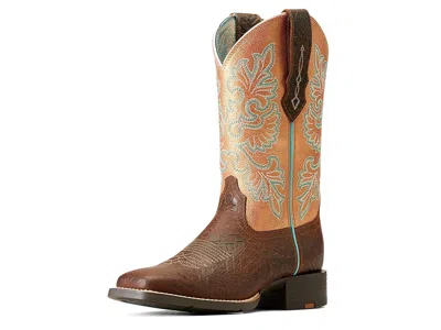 Ariat Round Up Wide Square Toe Stretchfit Western Boot