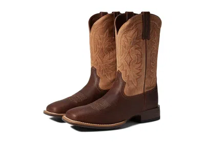 Ariat Ryden Ultra Cowboy Boots Dark Roast/weathered Pebble: 8.5 D - Medium In Brown