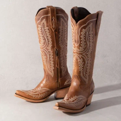 Pre-owned Ariat Shades Of Grain Cassanova Boots In 1