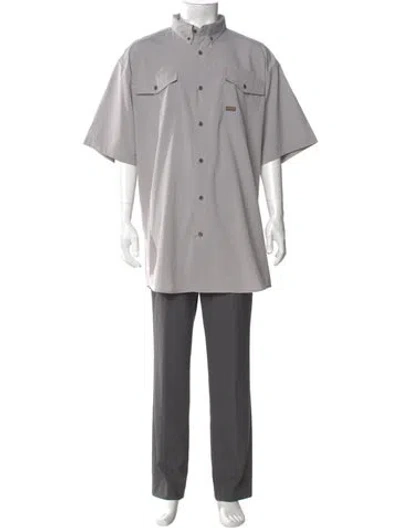 Pre-owned Ariat Short Sleeve Shirt W/ Tags In Gray