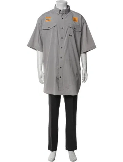 Pre-owned Ariat Short Sleeve Shirt W/ Tags In Gray