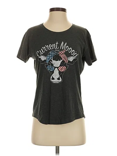 Pre-owned Ariat Short Sleeve T-shirt In Gray