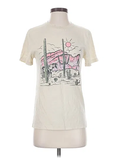 Pre-owned Ariat Short Sleeve T-shirt In Ivory