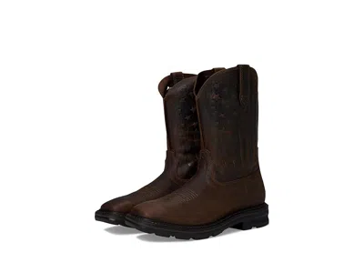 Ariat Sierra Shock Shield Patriot Work Boots In Brown