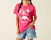 Ariat Sierra T-shirt In Hot Pink In Pink
