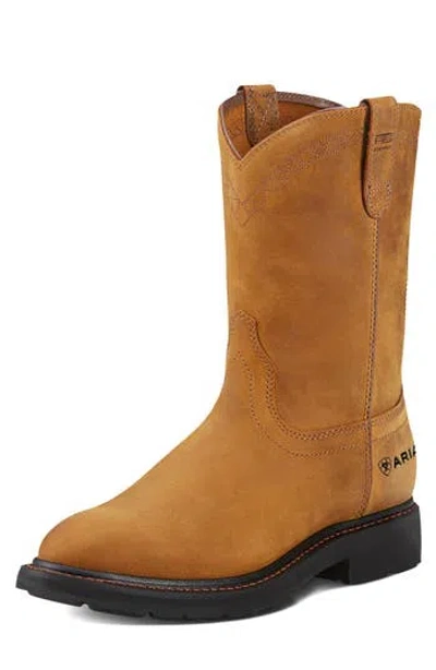 Ariat Sierra Work Boot In Orange