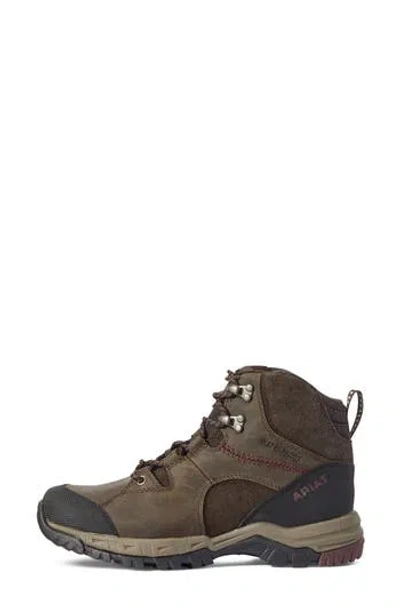 Ariat Skyline H2o Waterproof Hiking Boot In Dark Brown