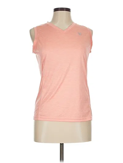 Pre-owned Ariat Sleeveless T-shirt In Orange