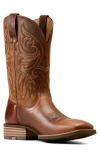 Ariat Slingshot Square Toe Cowboy Boot In Beasty Brown