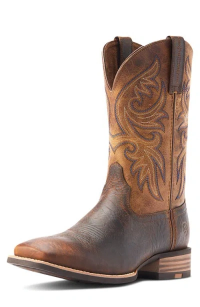 Ariat Slingshot Square Toe Cowboy Boot In Brown