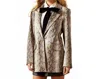 Ariat Snakeskin Blazer In Brown Python In Multi