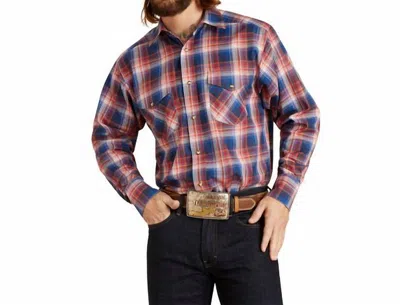 Ariat Snap Presly Pro Shirt In White/multi