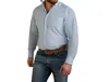 Ariat Solid Slub Classic Fit Shirt In Chambrey Blue In Multi