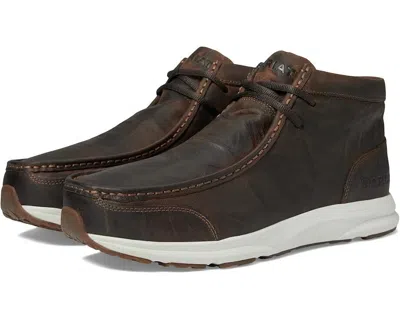 Ariat Spitfire 10044486 Men's Us 7.5 Sorrel Crunch Leather Moc Toe Boots Rhs3355 In Brown