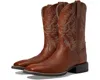 Ariat Sport Latigo Boot Men's Us 10 Brown Leather Square Toe Western Zpo2242 In Brown