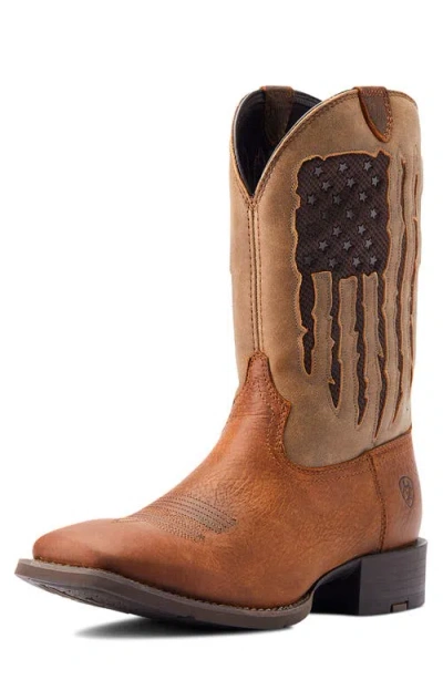 Ariat Sport My Country Venttek™ Western Boot In Brown