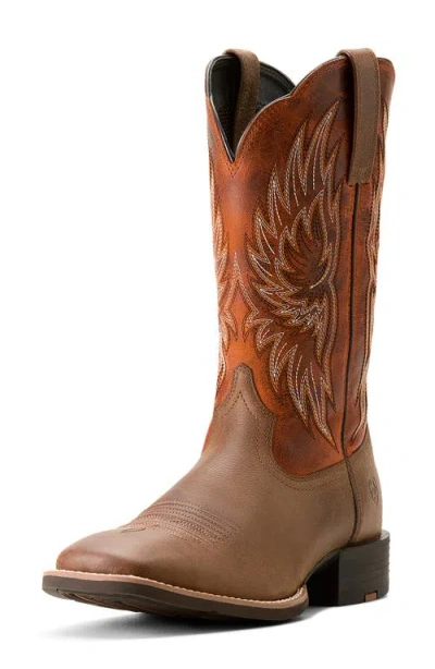 Ariat Sport Rider Cowboy Boot In Brown