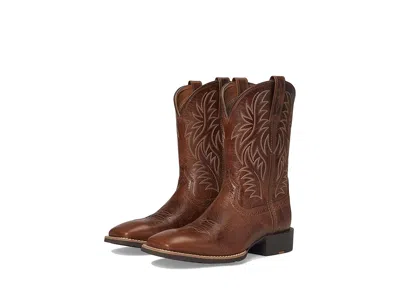 Ariat Sport Western Wide Square Toe Cowboy Boot In Animal Print