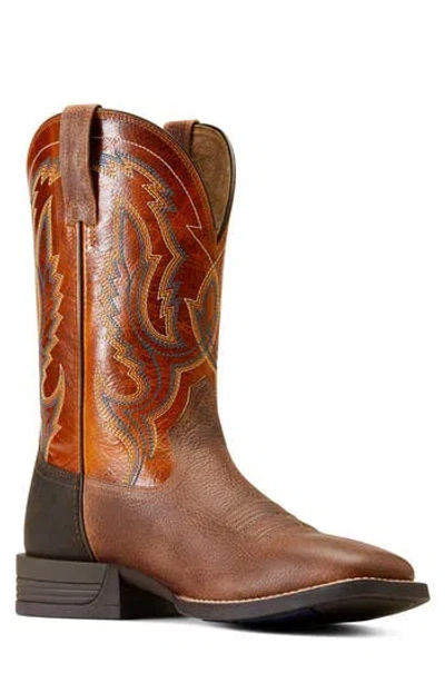 Ariat Steadfast Western Boot In Brown