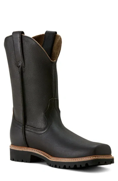 Ariat Stoney Creek Square Toe Western Boot In Black