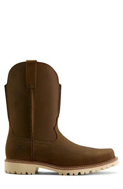 Ariat Stoney Creek Square Toe Western Boot In Brown