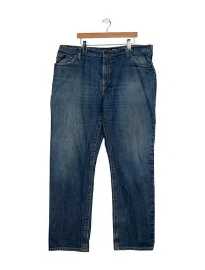 Pre-owned Ariat Straight-leg Jeans In Blue