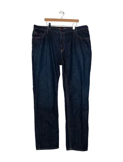 Pre-owned Ariat Straight-leg Jeans In Blue