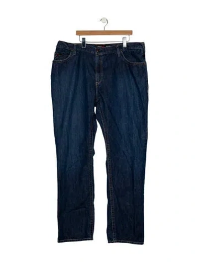 Pre-owned Ariat Straight-leg Jeans In Blue
