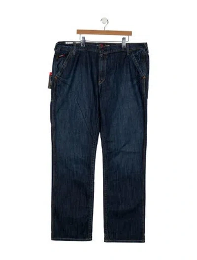 Pre-owned Ariat Straight-leg Jeans W/ Tags In Blue