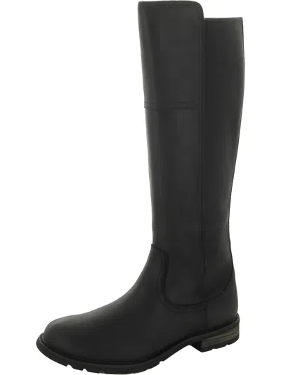 Ariat Sutton H20 Womens Leather Tall Knee-high Boots In Black