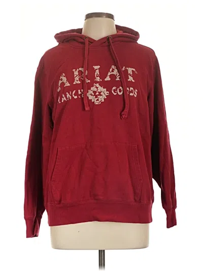 Pre-owned Ariat Sweatshirt In Red