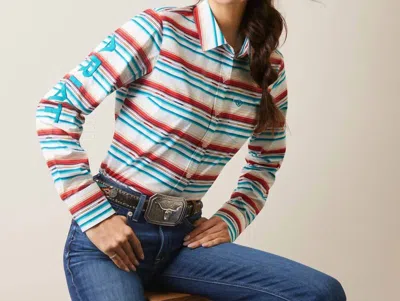 Ariat Team Kirby Long Sleeve Shirt In Multi