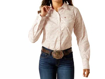 Ariat The Union Star Kirby Stretch Shirt - Plus In Dark Mauve In Neutral
