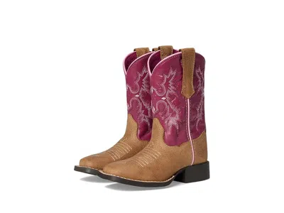 Ariat Tombstone Medium Square Toe Western Boots (toddler/little Kid/big Kid) Kids Shoes Cottage : 10 Toddl In Multi