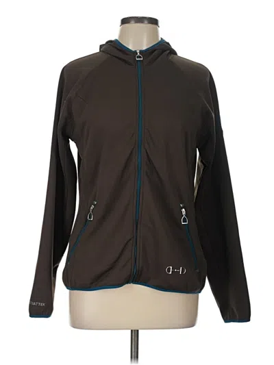 Pre-owned Ariat Track Jacket In Brown