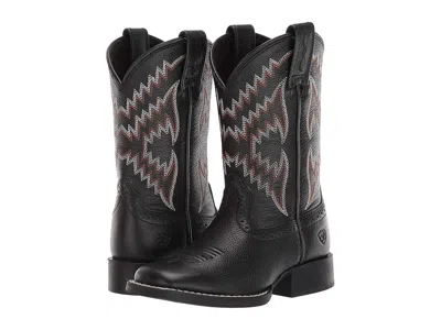 Ariat Tycoon Bear (toddler/little Kid/big Kid) Cowboy Boots Black : 5.5 Big Kid M, Leather