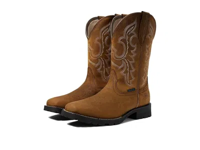 Ariat Unbridled Rancher Waterproof Western Boots In Brown