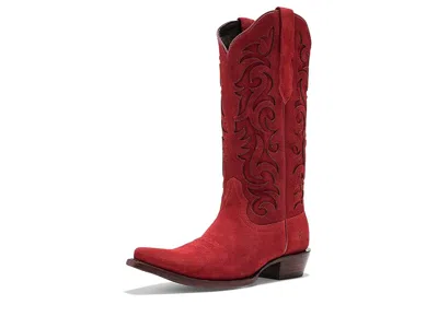 Ariat Vallie Women's Boots Cherry Suede: 7 C - Wide In Red
