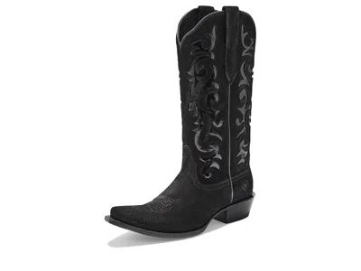 Ariat Vallie Women's Boots Inkwell: 9.5 C - Wide, Suede In Black