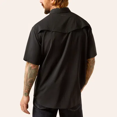Ariat Venttek Solid Black Western Shirt