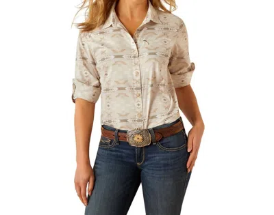 Ariat Venttek Stretch Shirt In Sandstone In Neutral