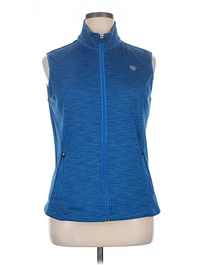Pre-owned Ariat Vest In Blue