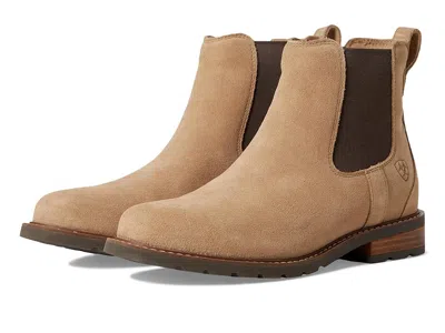 Ariat Wexford Chelsea Boots Men's Boots Carmel Suede: 11 M In Neutral