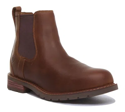 Pre-owned Ariat Wexford H2o Chelsea Wp Twin Gore Boots For Mens In Brown Size Us 7 - 13